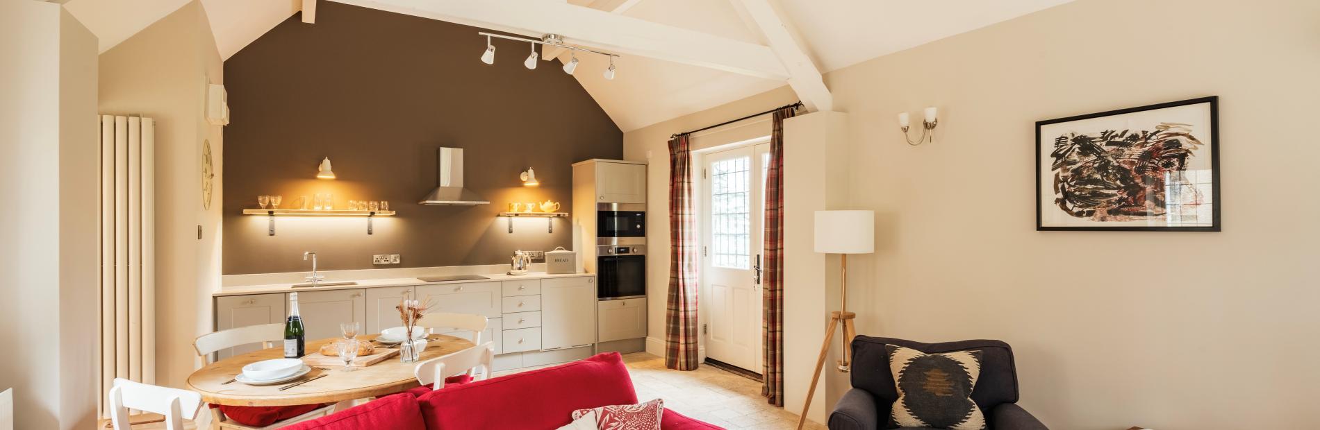 Stapledon living room and kitchen