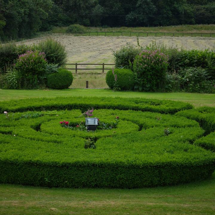 Gardens at Knapp House Self Catering Lodges in Devon