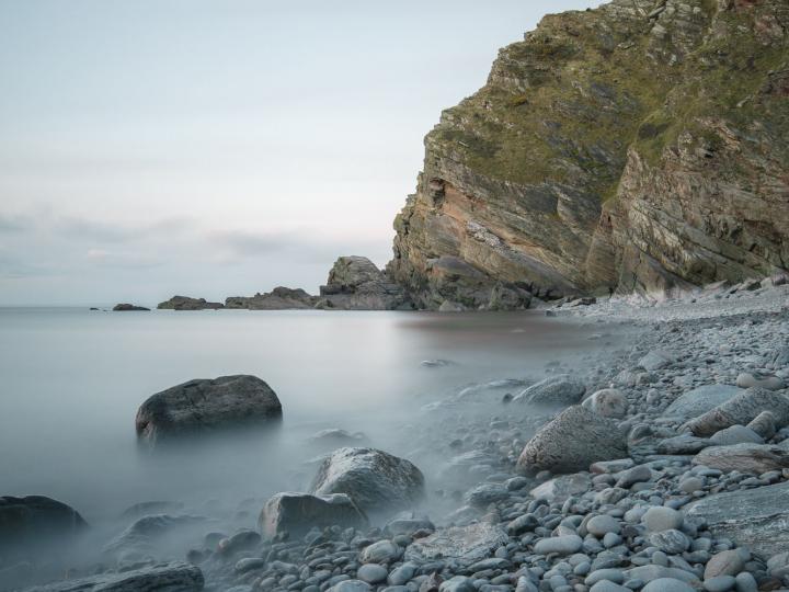 Heddons Mouth in North Devon