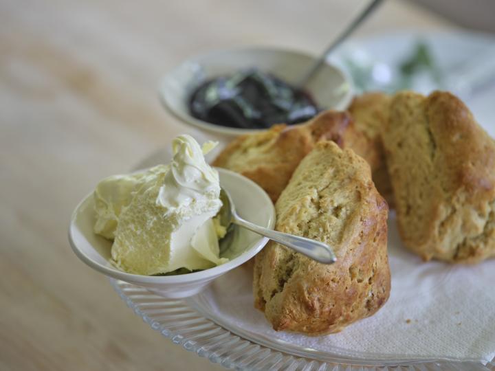 Cream Tea at Knapp House, Devon